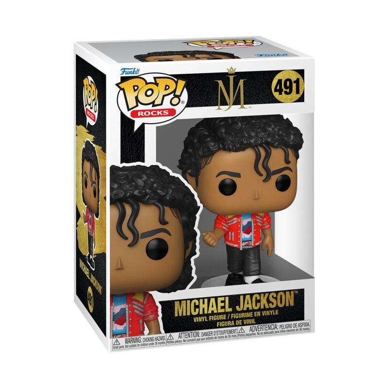 Michael Jackson - MJ Rocks Beat It Vinyl Figur 491 - Funko Pop! - Funko Shop Europe - Michael Jackson
