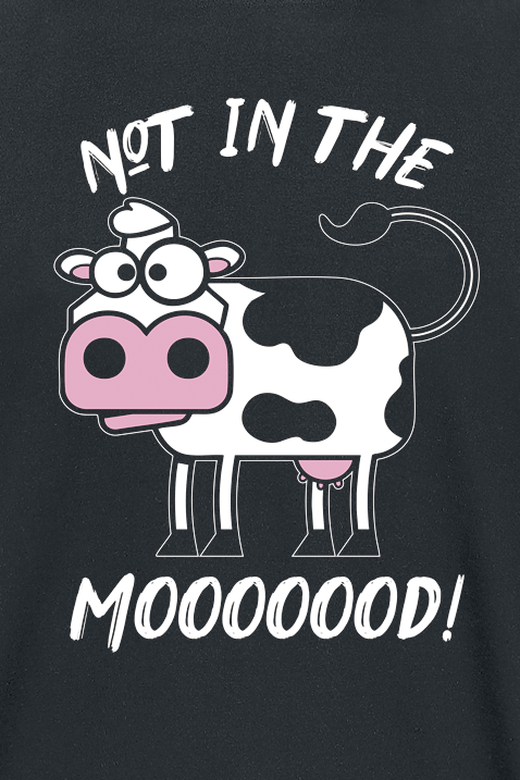 T-Shirt Manches courtes Fun de Tierisch - Not In The Mood - M à 3XL - pour Homme - noir - Tierisch - View 2
