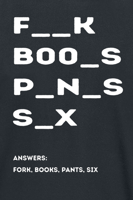T-Shirt Manches courtes Fun de Slogans - Énigme - M à 3XL - pour Homme - noir - Slogans - View 2