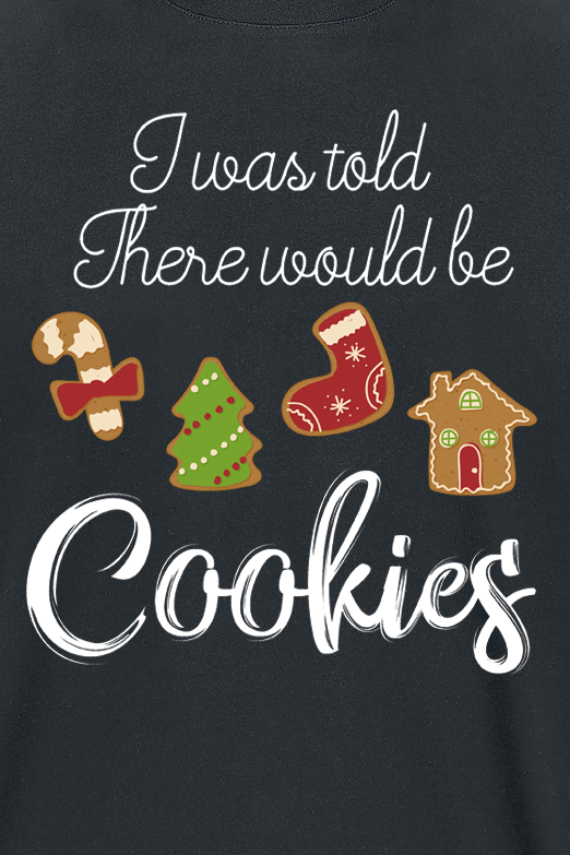 T-Shirt Manches courtes Fun de Slogans - Cookies - M à 3XL - pour Homme - noir - Slogans - View 2