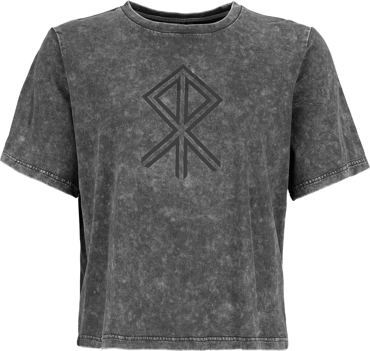 T-Shirt Manches courtes  de Black Premium by EMP - Pagan Roots Courage Rune - S à XXL - pour Femme - noir - Black Premium by EMP