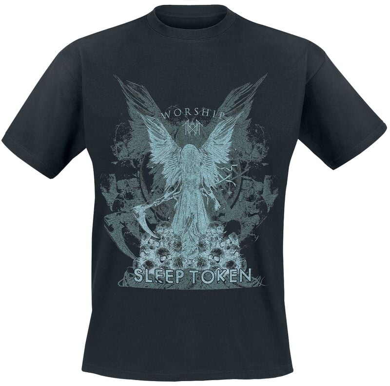 T-Shirt Manches courtes  de Sleep Token - Back To Eden - S à 4XL - pour Homme - noir - Sleep Token