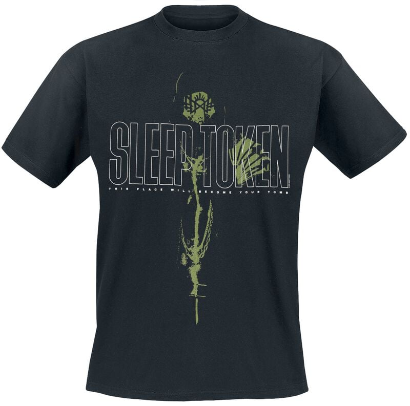 T-Shirt Manches courtes  de Sleep Token - Vessel 2 - S à XL - pour Homme - noir - Sleep Token