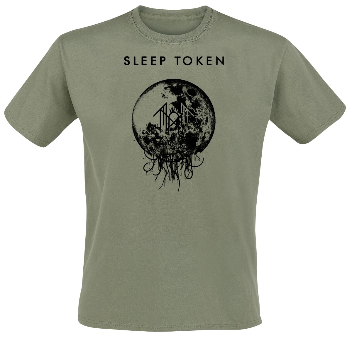 T-Shirt Manches courtes  de Sleep Token - Back To Eden - S à 5XL - pour Homme - vert - Sleep Token