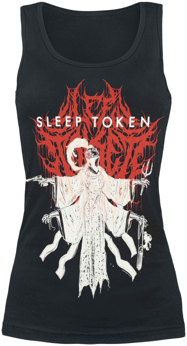 Top  de Sleep Token - Ascensionism Metal - S à XXL - pour Femme - noir - Sleep Token