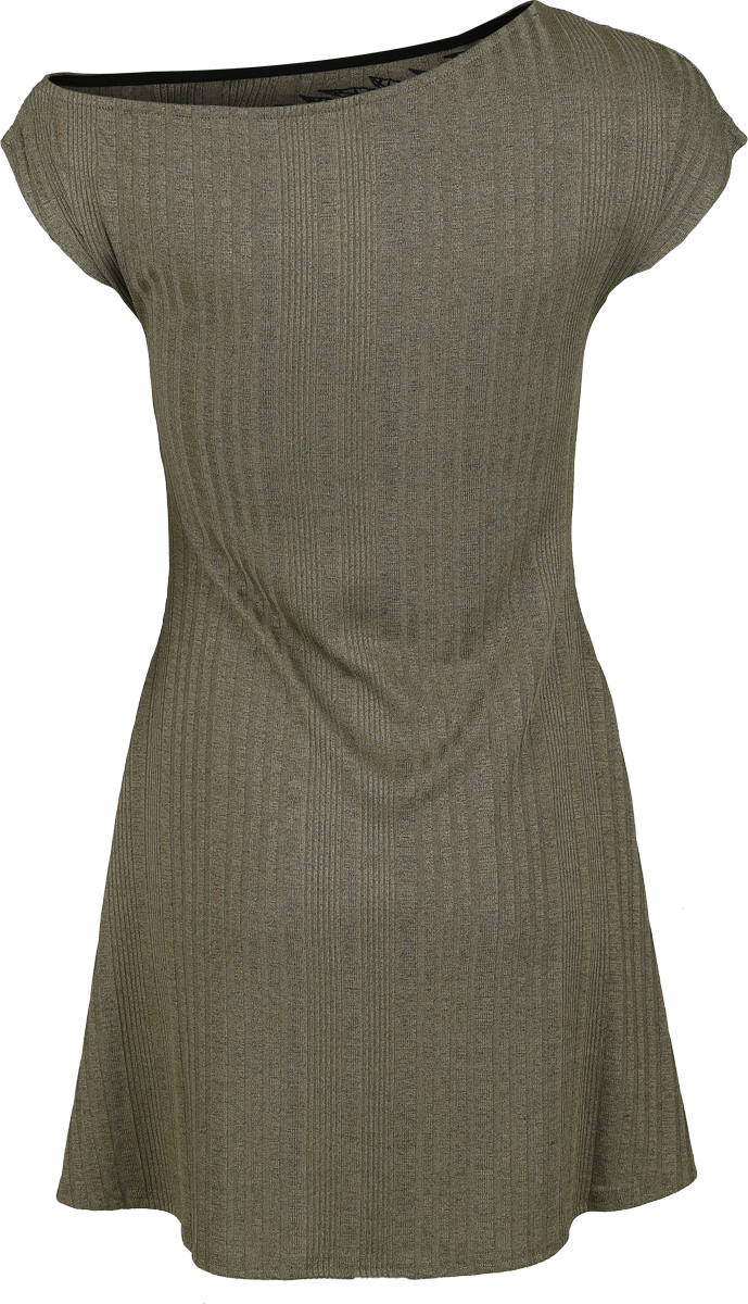 Robe courte Gothic de Killstar - Forest Fable - Ethereal Forest - Robe Courte - XS à 4XL - pour Femme - kaki - Killstar - View 2