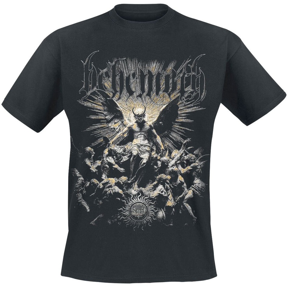 T-Shirt Manches courtes  de Behemoth - Lucaferon - The Unholy Trinity Tour 2025 - S à M - pour Homme - noir - Behemoth