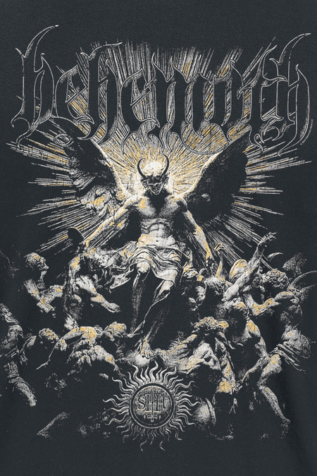 T-Shirt Manches courtes  de Behemoth - Lucaferon - The Unholy Trinity Tour 2025 - S à M - pour Homme - noir - Behemoth - View 2