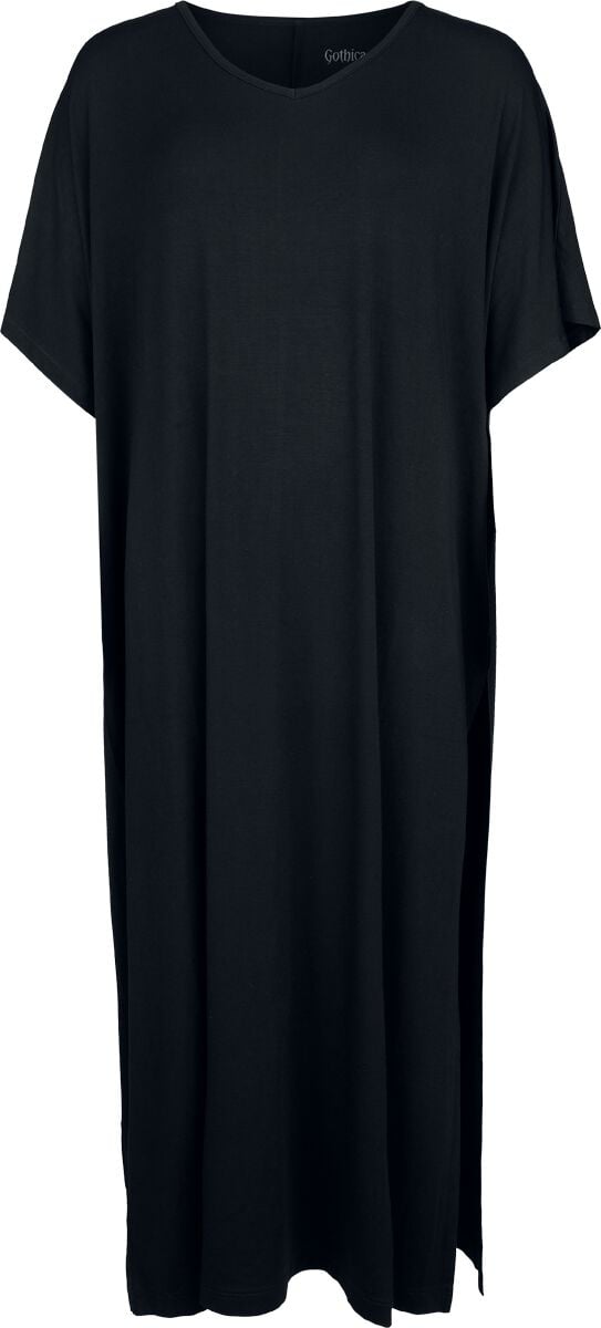 Robe mi-longue Gothic de Gothicana by EMP - Corporate Goth - S à XXL - pour Femme - noir - Gothicana by EMP