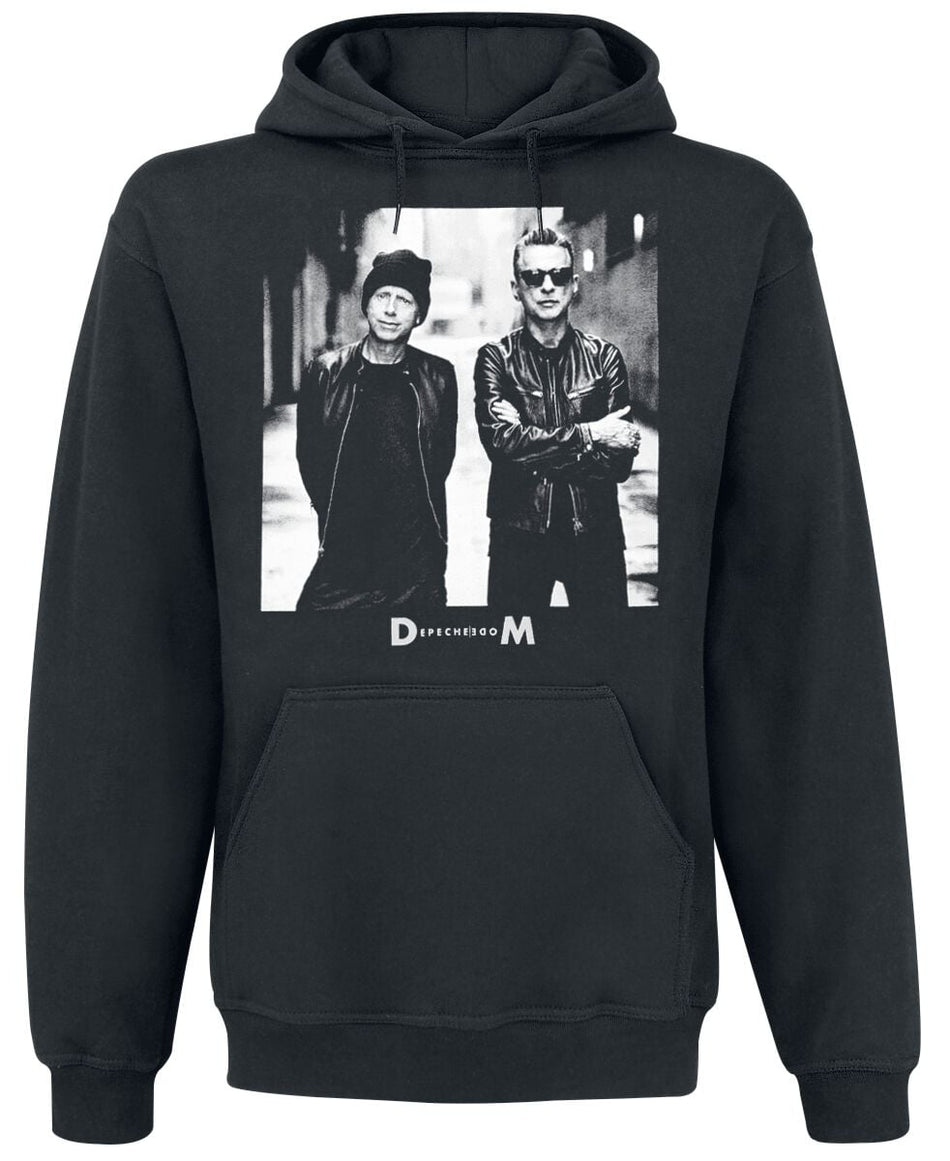 Sweat-shirt à capuche  de Depeche Mode - Alley Photo - S à XL - pour Homme - noir - Depeche Mode