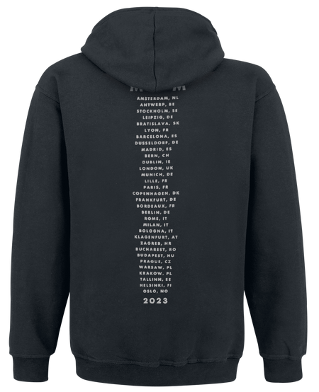 Sweat-shirt à capuche  de Depeche Mode - Alley Photo - S à XL - pour Homme - noir - Depeche Mode - View 2