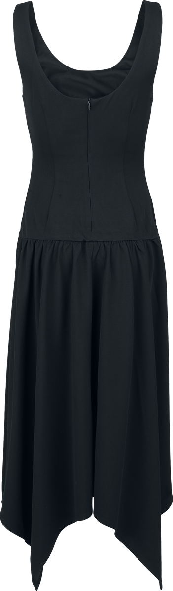 Robe longue Gothic de Killstar - Forest Fable - Forsaken Grove - Robe Mi-Longue - XS à XXL - pour Femme - noir - Killstar - View 2