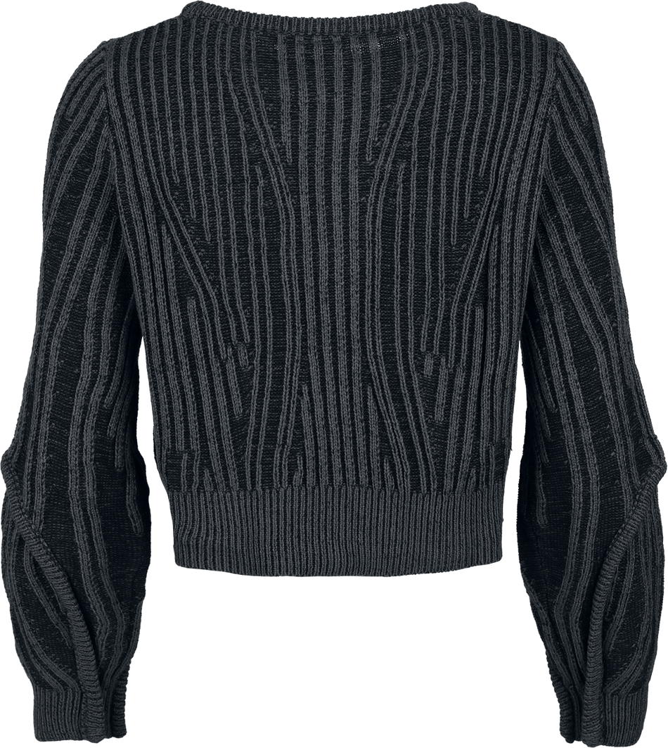 Sweat-shirt Gothic de Killstar - Forest Fable - Thorned Woods - Pull - S à 4XL - pour Femme - noir - Killstar - View 2