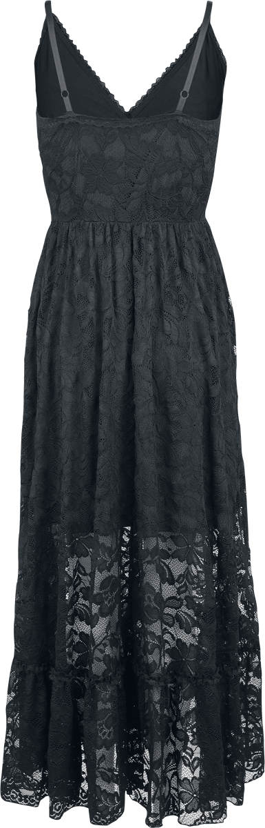 Robe longue Gothic de Gothicana by EMP - Dark Romance - S à XXL - pour Femme - noir - Gothicana by EMP - View 2