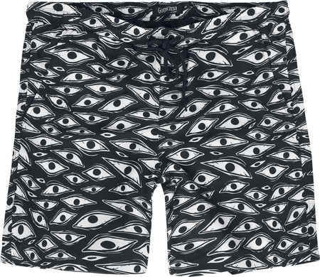 Short de bain Gothic de Gothicana by EMP - The Void - S à XXL - pour Homme - noir - Gothicana by EMP