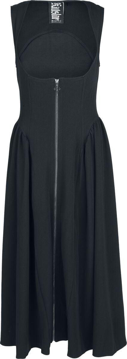 Robe longue Gothic de Killstar - Nocturne Nights - Dusk and Darkness Underbust - Robe Longue - XS à 3XL - pour Femme - noir - Killstar