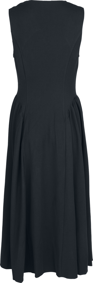 Robe longue Gothic de Killstar - Nocturne Nights - Dusk and Darkness Underbust - Robe Longue - XS à 3XL - pour Femme - noir - Killstar - View 2