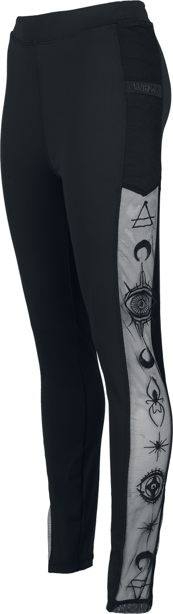 Legging Gothic de Gothicana by EMP - The Void - S à XXL - pour Femme - noir - Gothicana by EMP - View 2