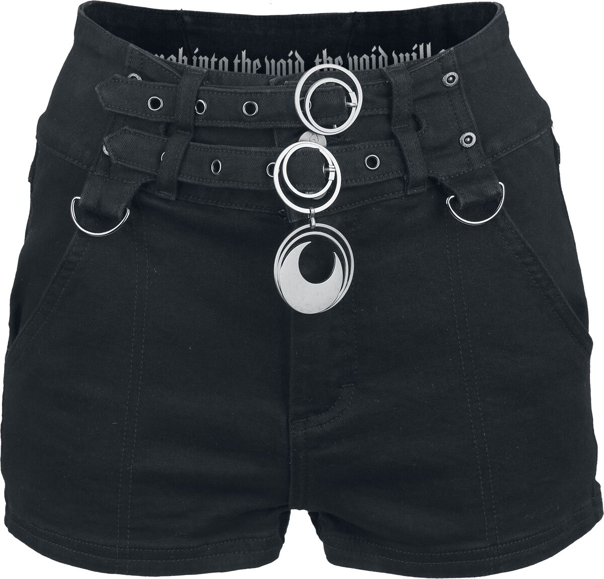 Short Gothic de Gothicana by EMP - The Void - 27 à 31 - pour Femme - noir - Gothicana by EMP