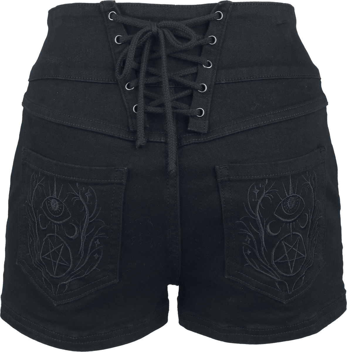 Short Gothic de Gothicana by EMP - The Void - 27 à 31 - pour Femme - noir - Gothicana by EMP - View 2