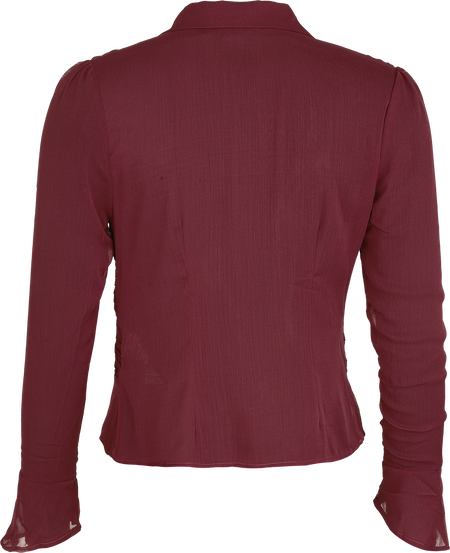 Chemisier Gothic de Killstar - Nocturne Nights - Evermore Eclipse - Chemise - XS à XXL - pour Femme - marron - Killstar - View 2