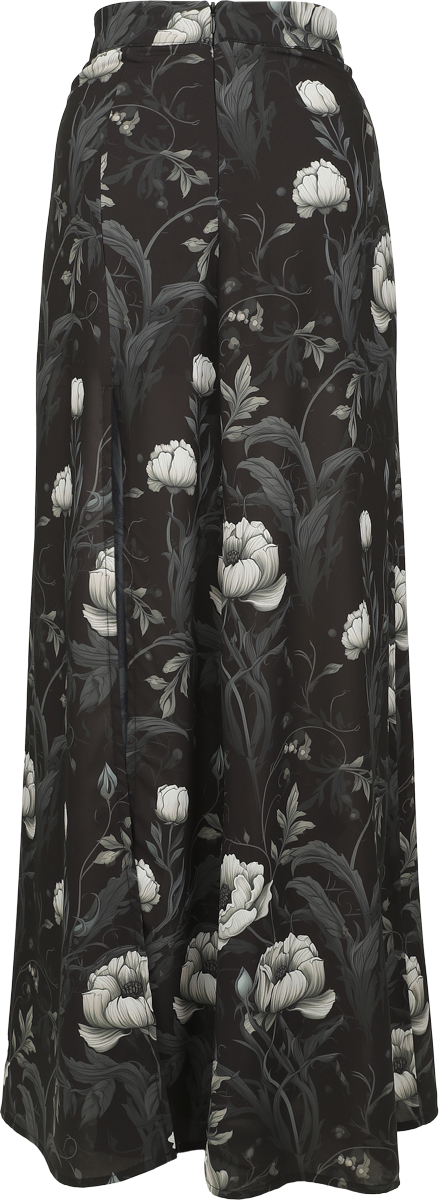 Jupe longue Gothic de Killstar - Nocturne Nights - Ivory's Chorus - Jupe Longue - XS à 4XL - pour Femme - noir - Killstar - View 2