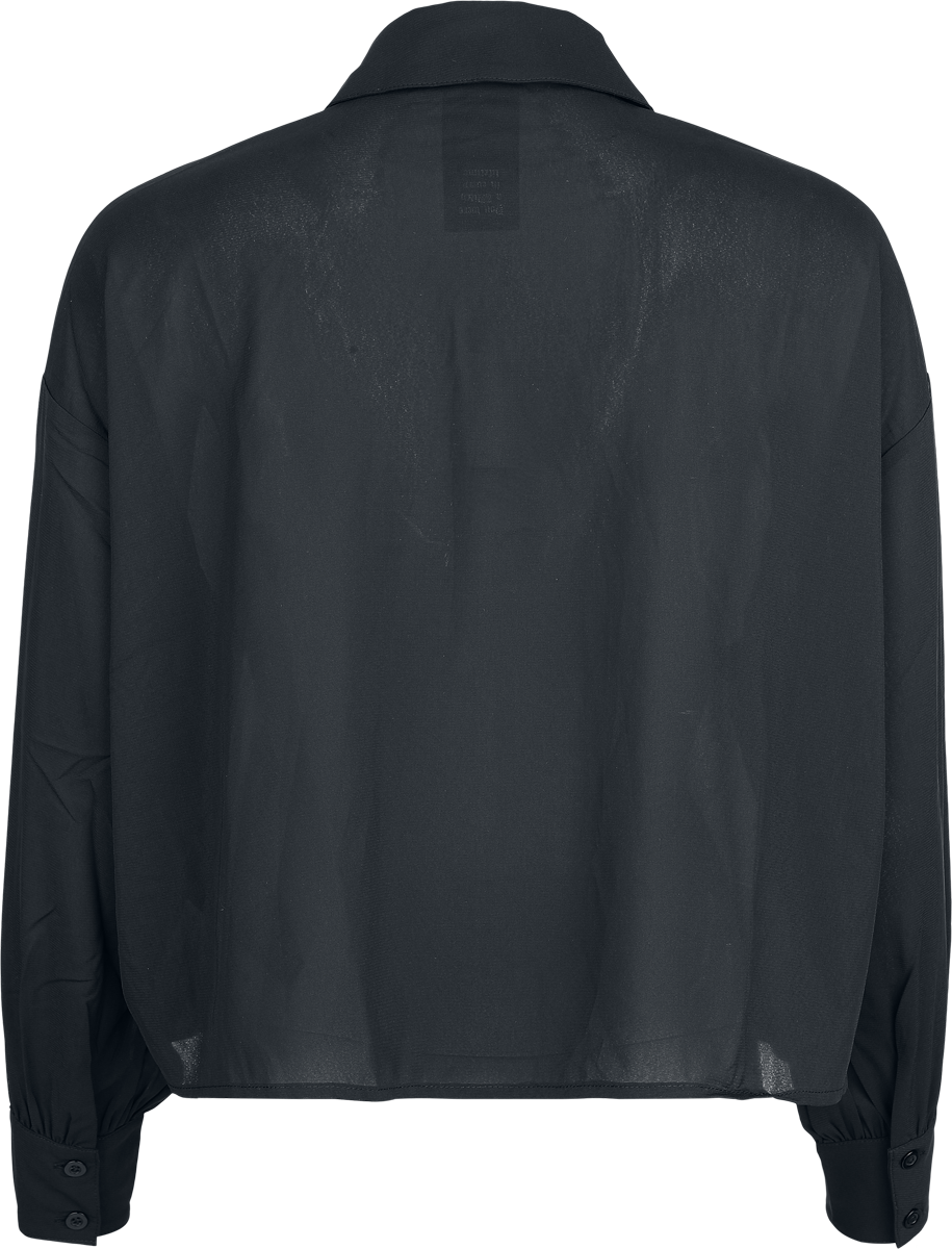 Chemisier Gothic de Killstar - Nocturne Nights - Ivory'S Chorus - Chemise - XS à XXL - pour Femme - noir - Killstar - View 2