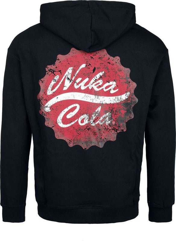 Sweat-shirt zippé à capuche Gaming de Fallout - Nuka Cola - S à XXL - pour Homme - noir - Fallout - View 2