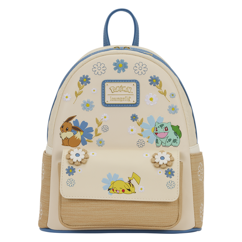 Mini Sac À Dos Gaming de Pokémon - Loungefly - Floral - pour Unisexe - multicolore - Pokémon - View 2