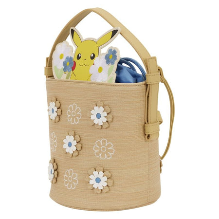 Sac à bandoulière Gaming de Pokémon - Loungefly - Floral Pikachu - pour Unisexe - multicolore - Pokémon