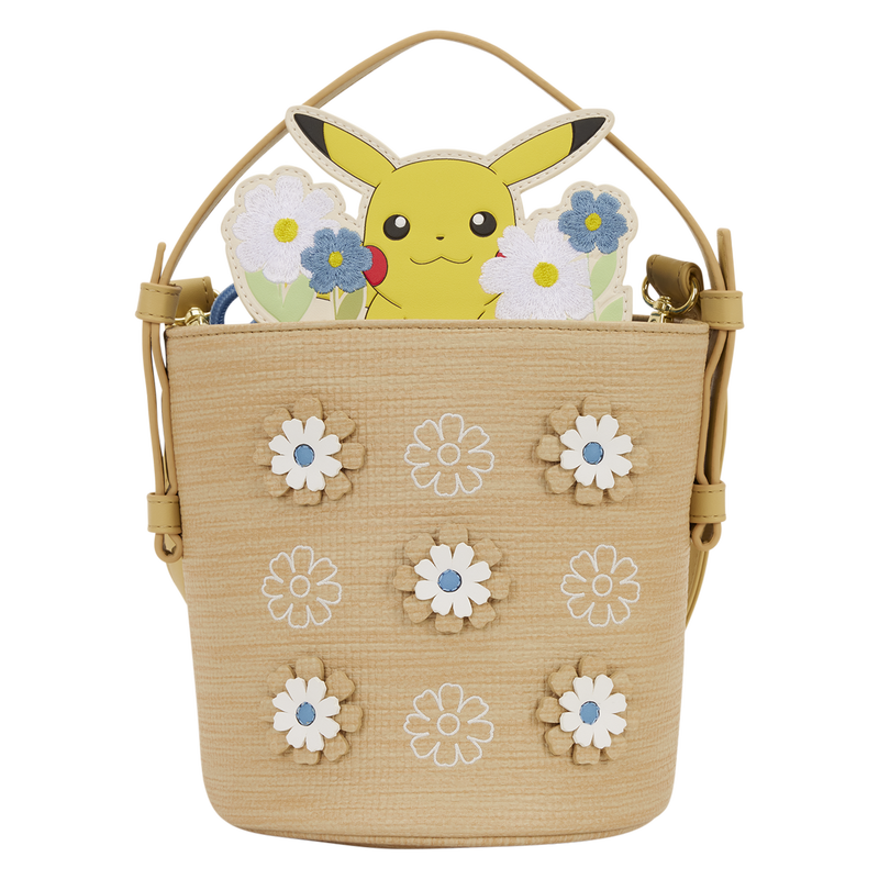 Sac à bandoulière Gaming de Pokémon - Loungefly - Floral Pikachu - pour Unisexe - multicolore - Pokémon - View 2