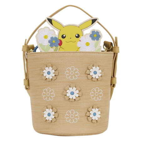 Sac à bandoulière Gaming de Pokémon - Loungefly - Floral Pikachu - pour Unisexe - multicolore - Pokémon - View 2