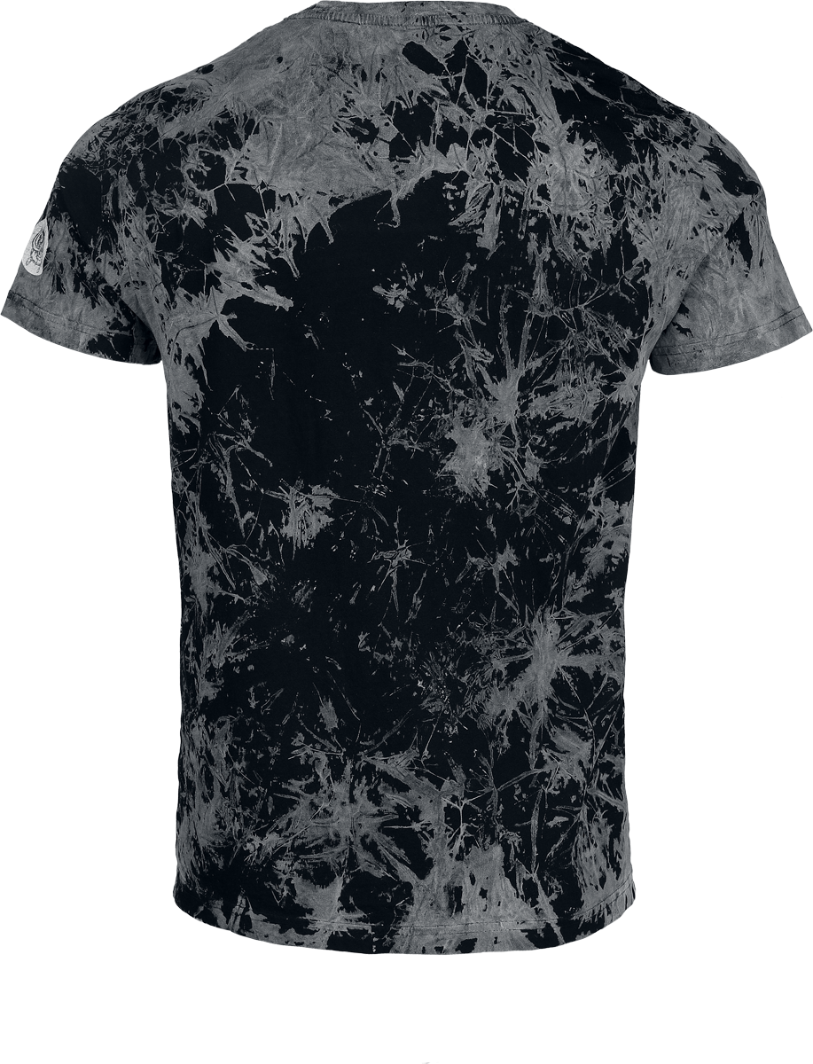 T-Shirt Manches courtes  de Motörhead - Flames Bull - S à M - pour Homme - gris foncé - Motörhead - View 2