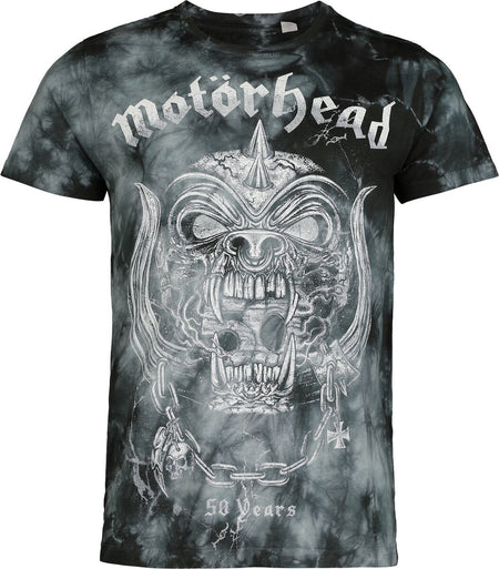 T-Shirt Manches courtes  de Motörhead - Cracked Bull - S à 3XL - pour Homme - gris - Motörhead