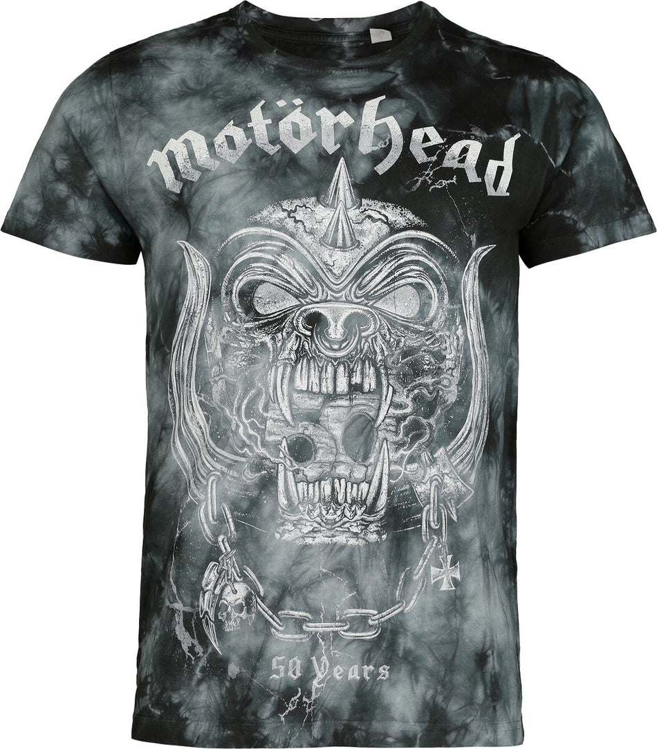 T-Shirt Manches courtes  de Motörhead - Cracked Bull - S à 3XL - pour Homme - gris - Motörhead
