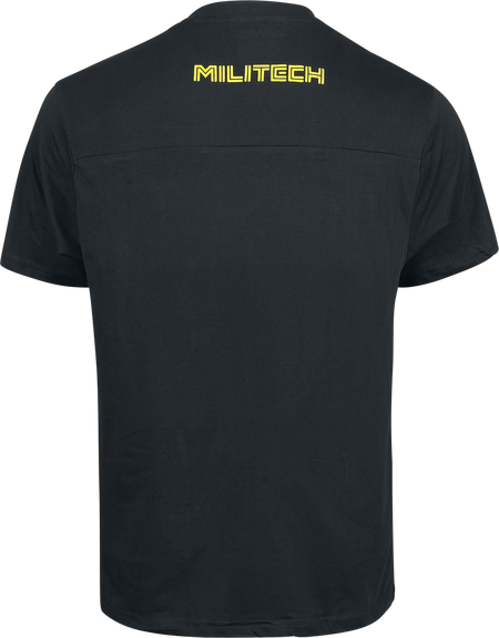 T-Shirt Manches courtes Gaming de Cyberpunk - V - S à XXL - pour Homme - noir - Cyberpunk - View 2