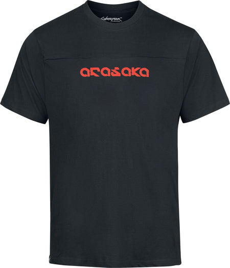 T-Shirt Manches courtes Gaming de Cyberpunk - Arasaka - S à XXL - pour Homme - noir - Cyberpunk