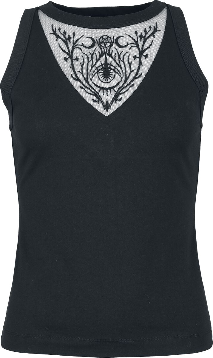 Top Gothic de Gothicana by EMP - The Void - S à XXL - pour Femme - noir - Gothicana by EMP