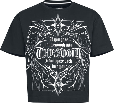 T-Shirt Manches courtes Gothic de Gothicana by EMP - The Void - S à XXL - pour Homme - noir - Gothicana by EMP