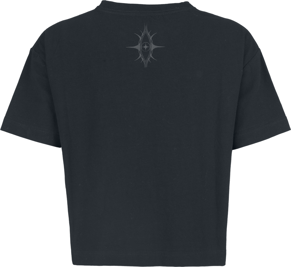 T-Shirt Manches courtes Gothic de Gothicana by EMP - The Void - S à XXL - pour Femme - noir - Gothicana by EMP - View 2