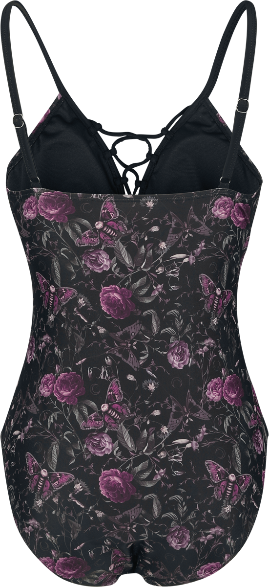 Maillots de bain Gothic de Gothicana by EMP - Mystical Woods - S à XXL - pour Femme - multicolore - Gothicana by EMP - View 2