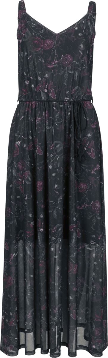 Robe longue Gothic de Gothicana by EMP - Mystical Woods - S à XXL - pour Femme - multicolore - Gothicana by EMP