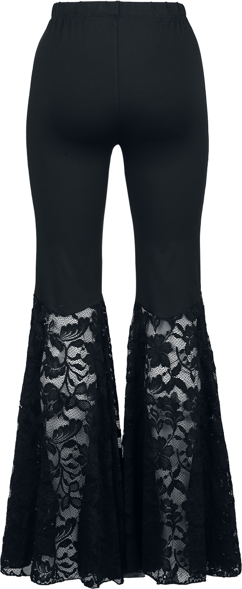 Pantalon en toile Gothic de Gothicana by EMP - Mystical Woods - S à XXL - pour Femme - noir - Gothicana by EMP - View 2