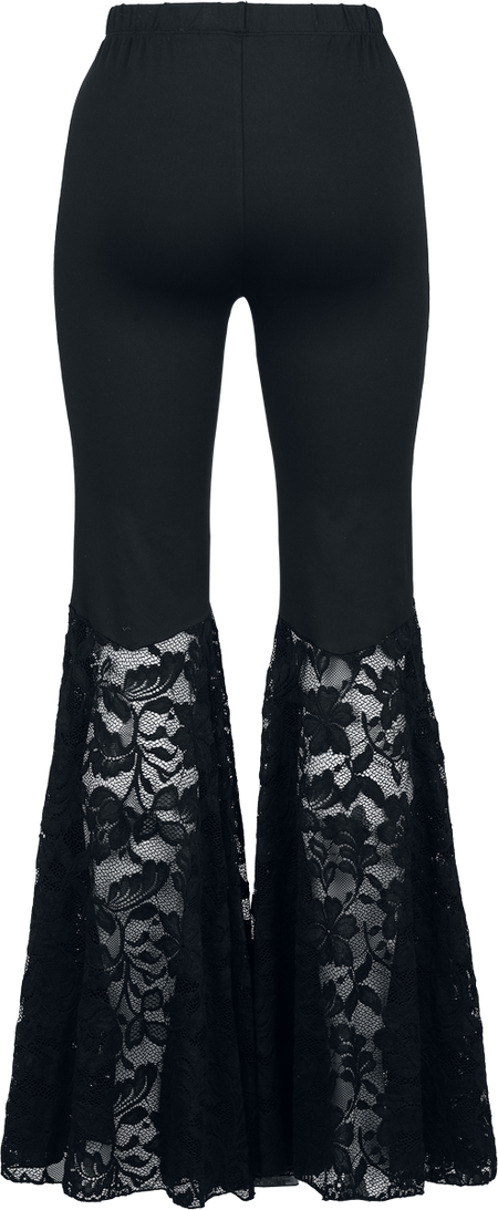 Pantalon en toile Gothic de Gothicana by EMP - Mystical Woods - S à XXL - pour Femme - noir - Gothicana by EMP - View 2