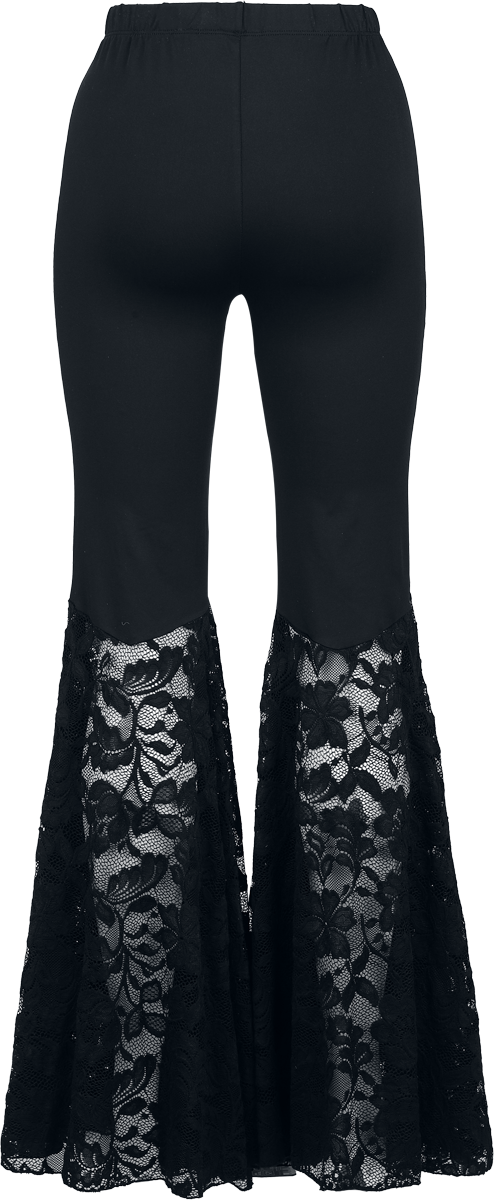 Pantalon en toile Gothic de Gothicana by EMP - Mystical Woods - S à XXL - pour Femme - noir - Gothicana by EMP - View 2