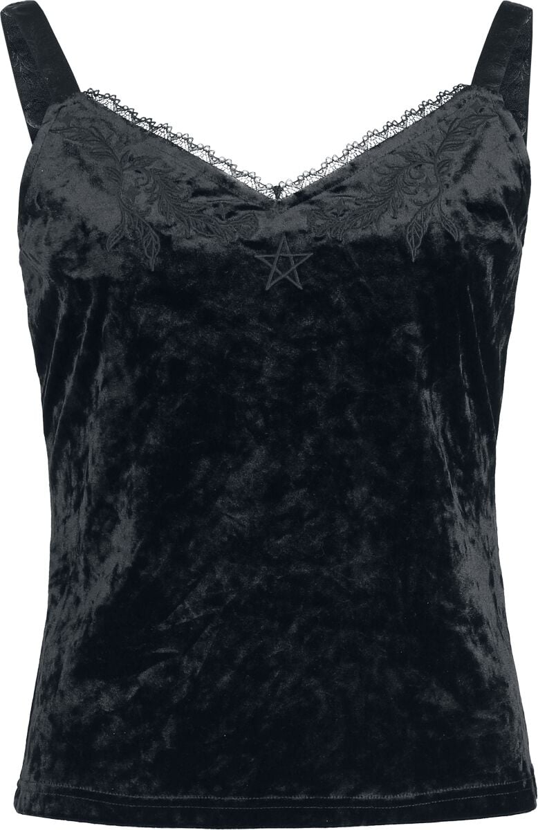 Top Gothic de Gothicana by EMP - Mystical Woods - L à XXL - pour Femme - noir - Gothicana by EMP