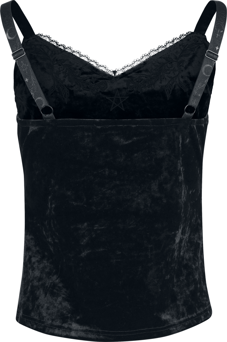 Top Gothic de Gothicana by EMP - Mystical Woods - L à XXL - pour Femme - noir - Gothicana by EMP - View 2
