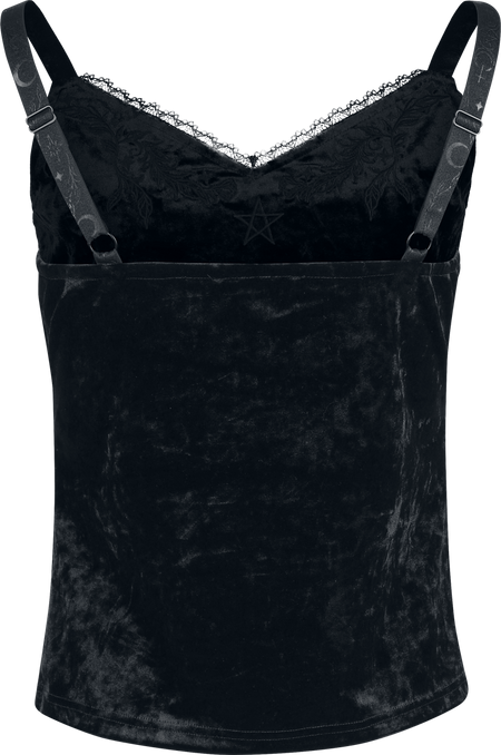 Top Gothic de Gothicana by EMP - Mystical Woods - S à XXL - pour Femme - noir - Gothicana by EMP - View 2