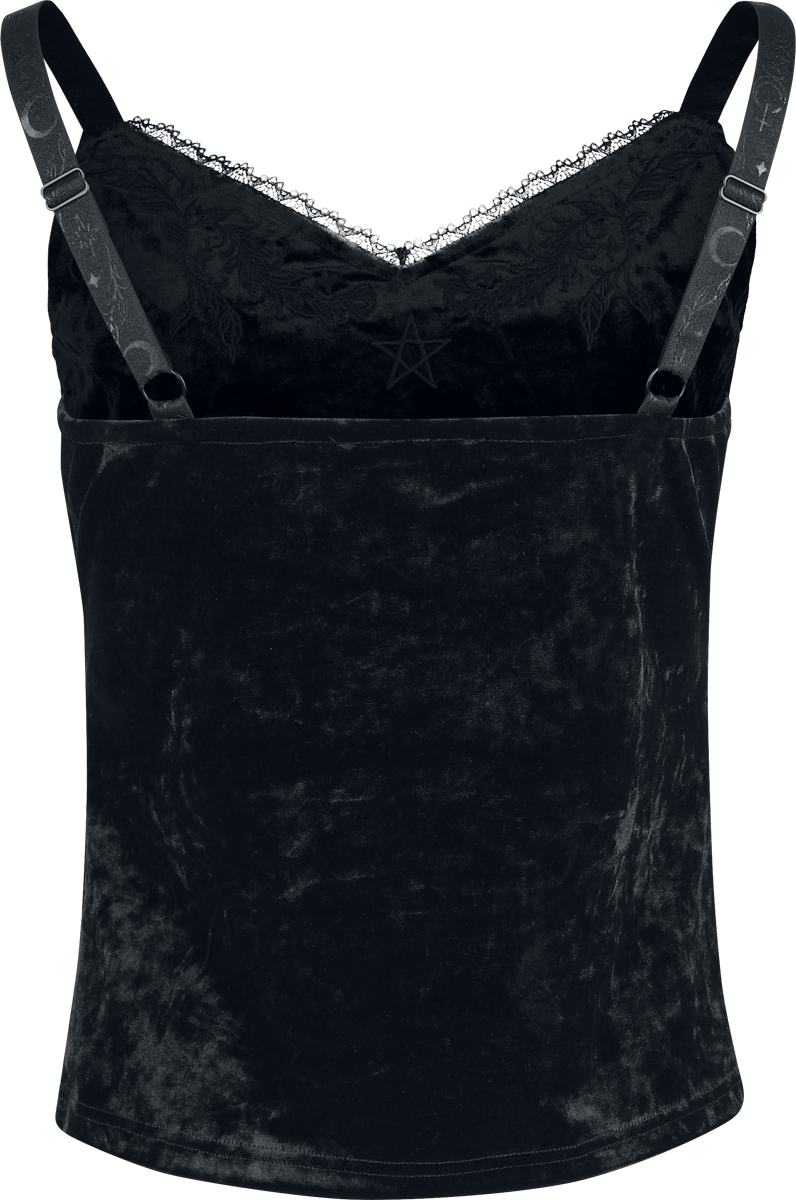 Top Gothic de Gothicana by EMP - Mystical Woods - S à XXL - pour Femme - noir - Gothicana by EMP - View 2
