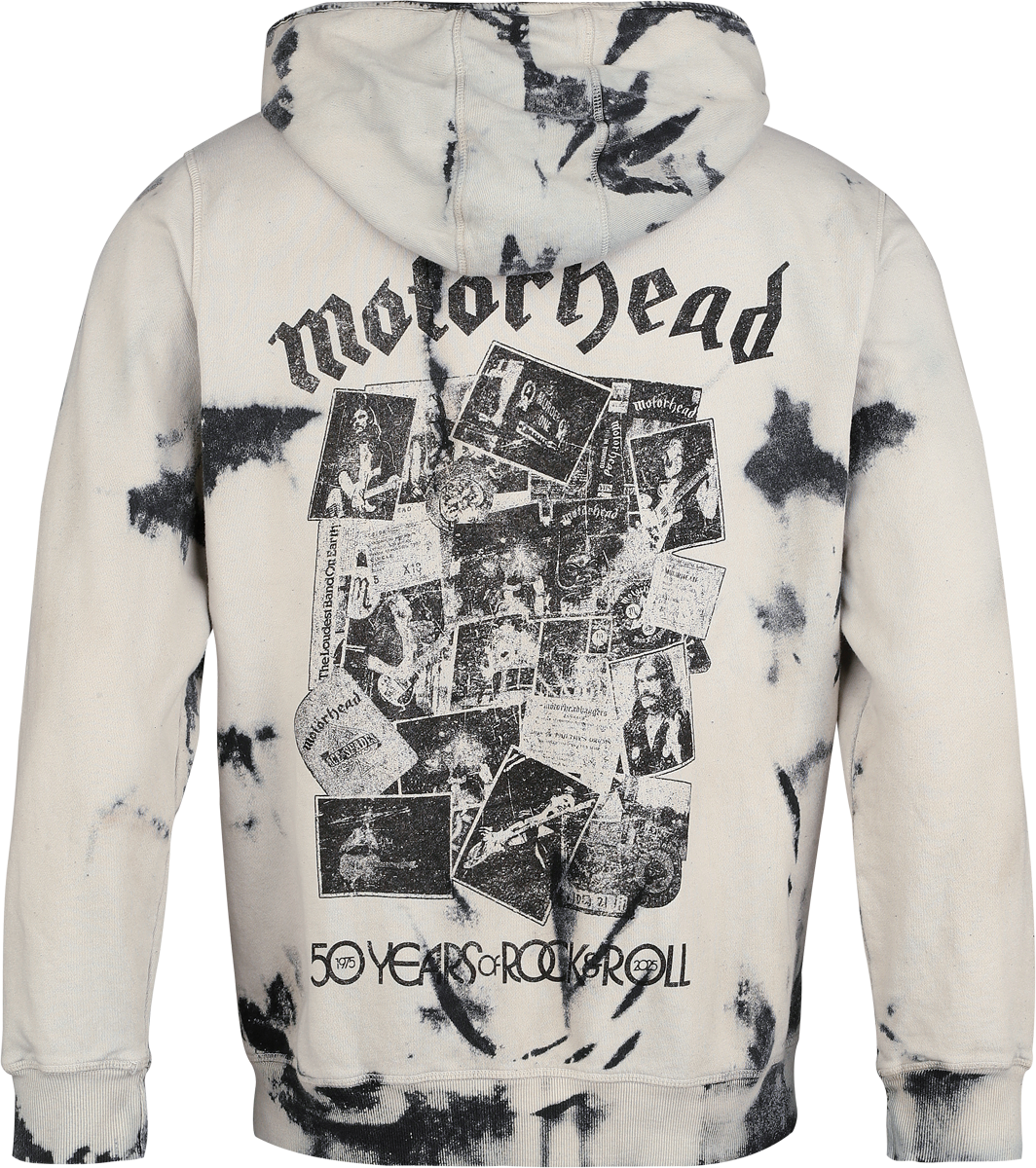 Sweat-shirt zippé à capuche  de Motörhead - Pictures - S à XXL - pour Homme - gris clair - Motörhead - View 2